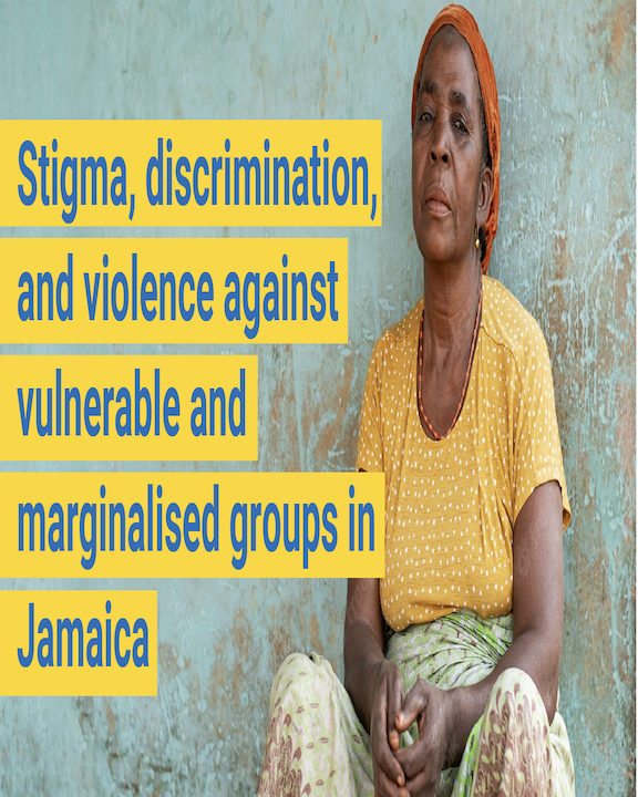 Jamaican Economy Panel Discussion Twelve Stigma, discrimination, and violence against vulnerable and marginalised groups in Jamaica