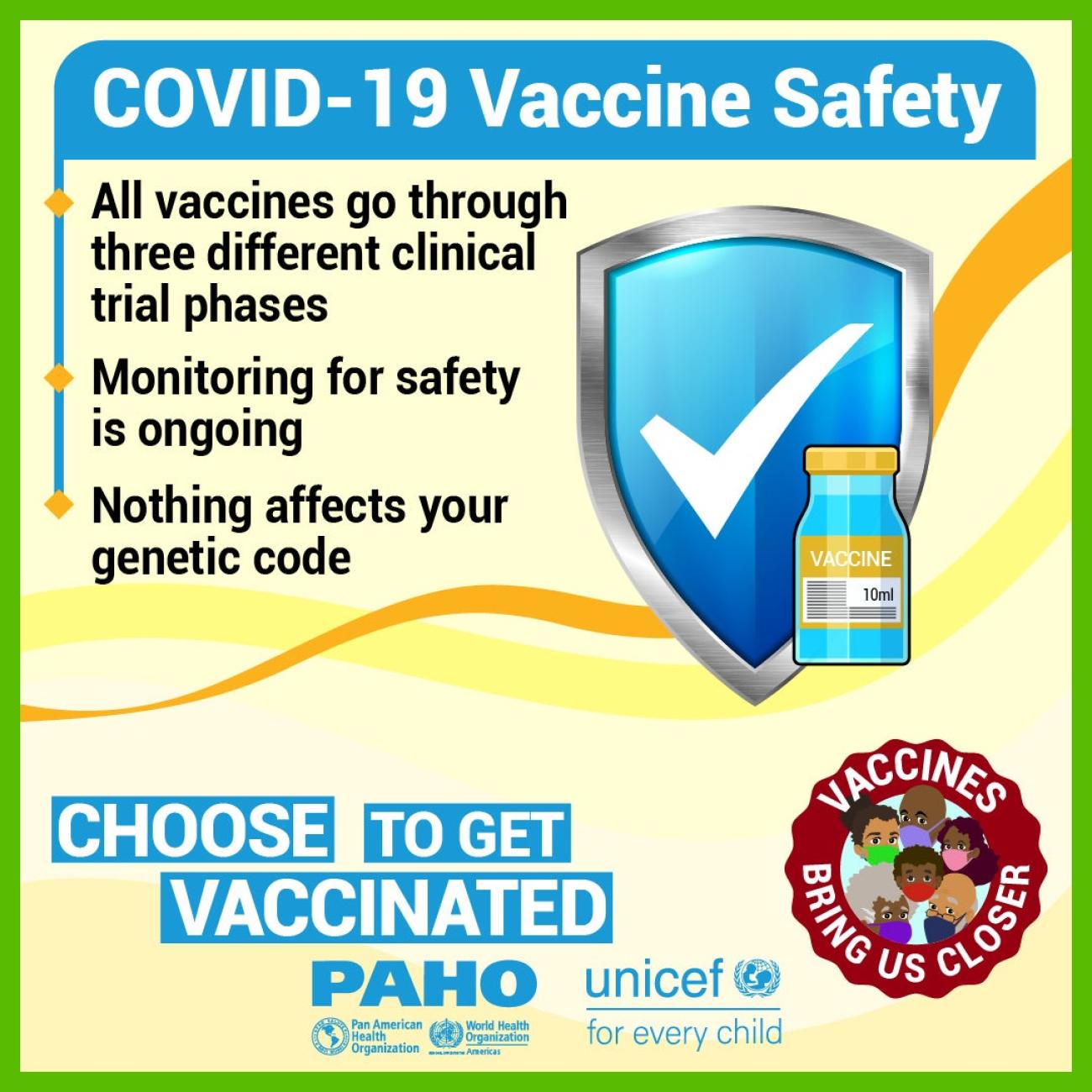 PAHO WHO UNICEF Vaccination Safety