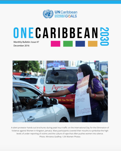 One Caribbean 2030 - Monthly Bulletin December 2016