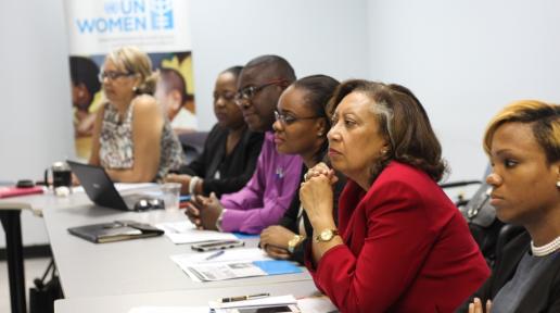 Jamaica private sector managers leading on integrating the UN Women and UN Global Compact Women’s Empowerment Principles into their companies. 