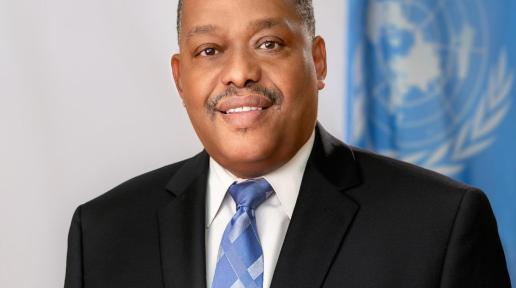 A photo of Resident Coordinator to Jamaica, Garry Conille.