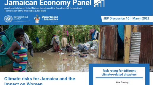 Jamaican Economy Panel Discussion Ten on Climate risks for Jamaica and the Impact on Women